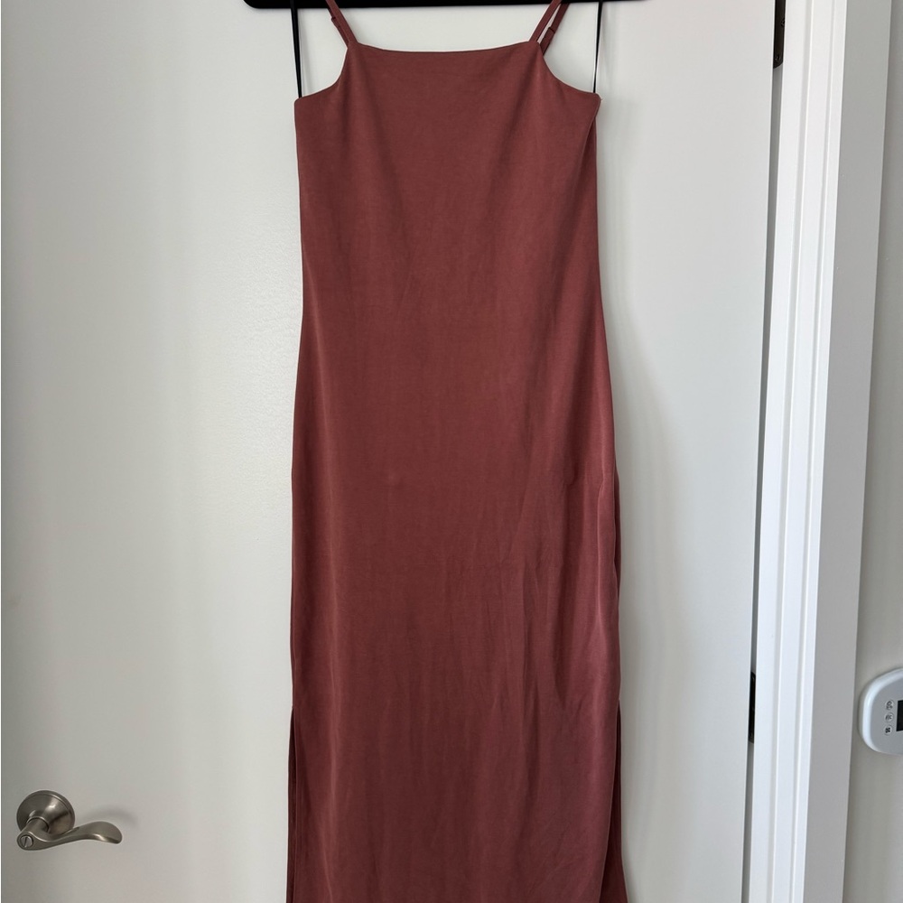 Monki Mauve Maxi Dress